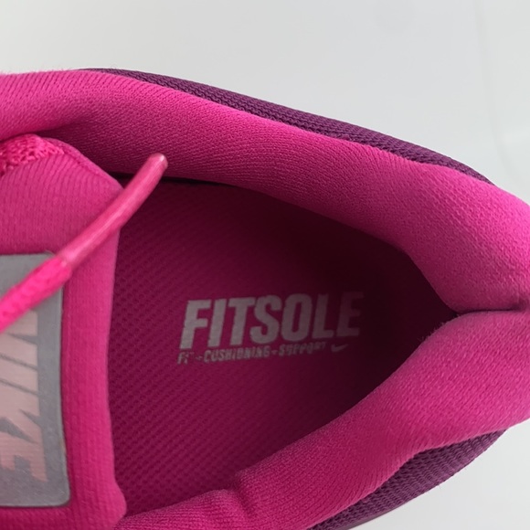 Nike Lunarglide 5 Pink/White Athletic Running Shoes 599395-616 Women's Size 7 - Picture 11 of 12